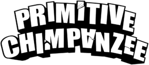 Gerbang Sembilan Band Logo Primitive Chimpanzee
